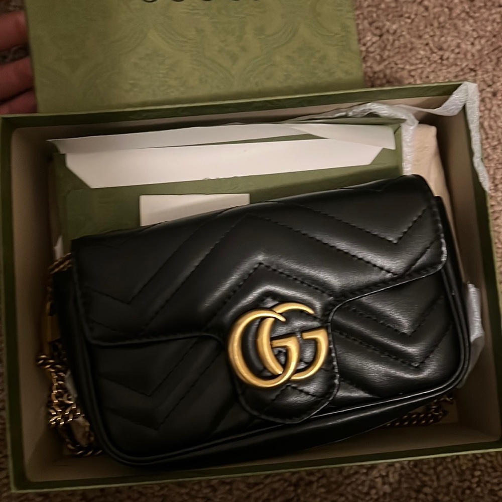 Gucci blacl crossbody bag